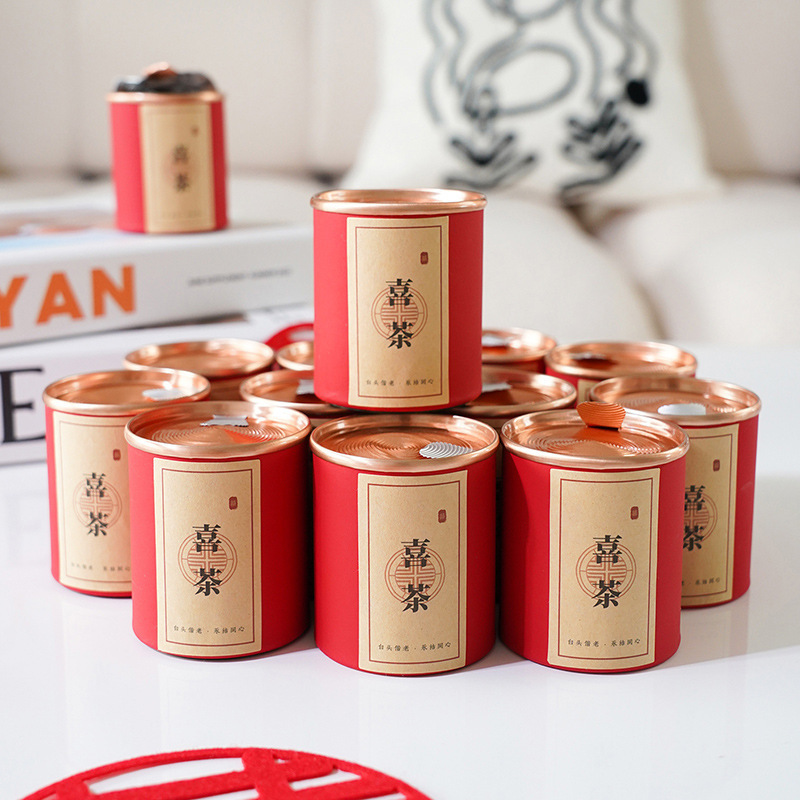 Wedding Favor Gift Tea Mini Canister Cold Brew Black Tea Blend Sugar Free 5g Single Can - Image 2