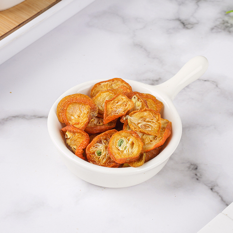 Dried Kumquat Slices (Fortunella margarita) — Sulfur-Free Fruit Tea, 110g Jar - Image 4