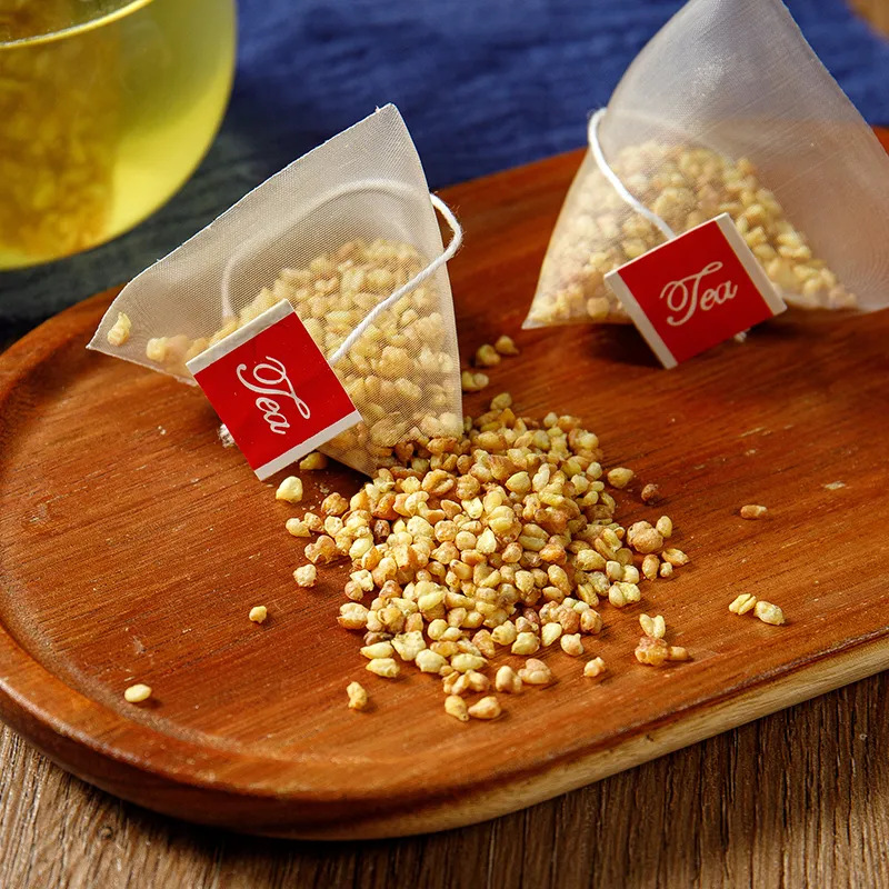 Yellow Tartary Buckwheat Tea Triangle Bags Individually Wrapped Ku Qiao Tea 250g - Image 3