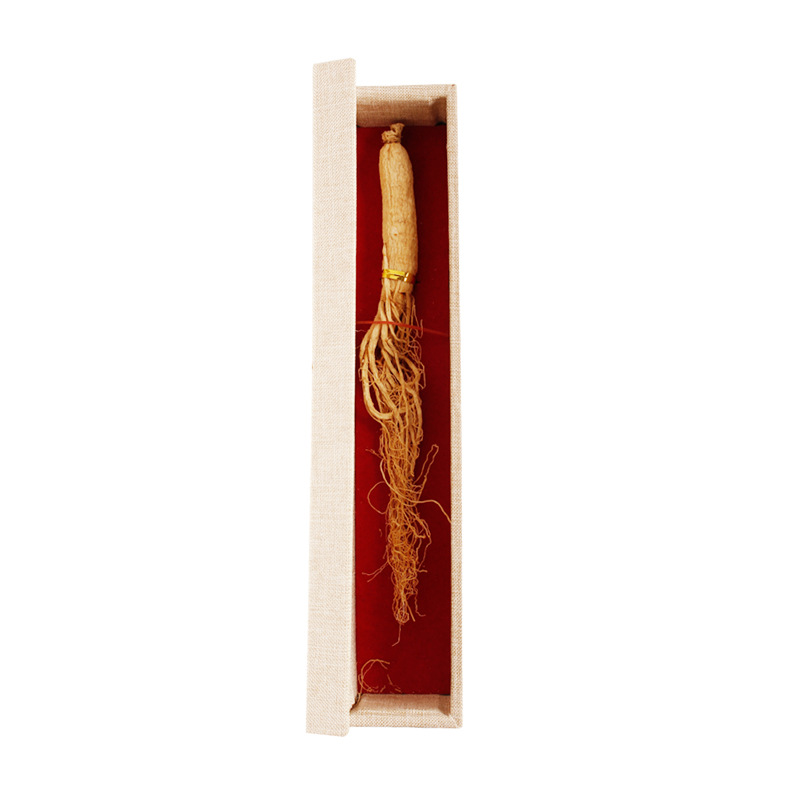 Changbai Mountain White Ginseng Gift Box Single Root Whole Ginseng for Cooking and Traditional Herbal Use - Image 5
