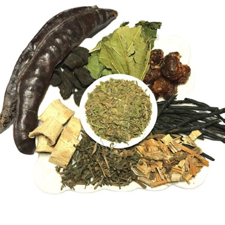 Chinese Herbal Hair Rinse Pack Ce Bai Ye Sang Ye Ku Ding Cha 15g Powder Bag Traditional Botanical Hair Wash - Image 5