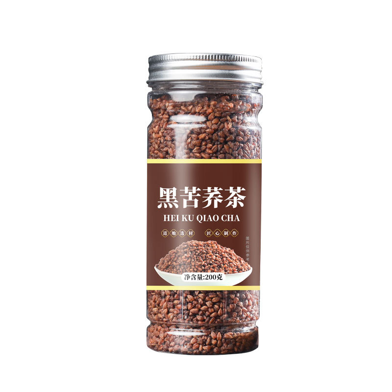 Black Tartary Buckwheat Tea Hei Ku Qiao Cha 200g Roasted Loose Grain Herbal Tea - Image 5