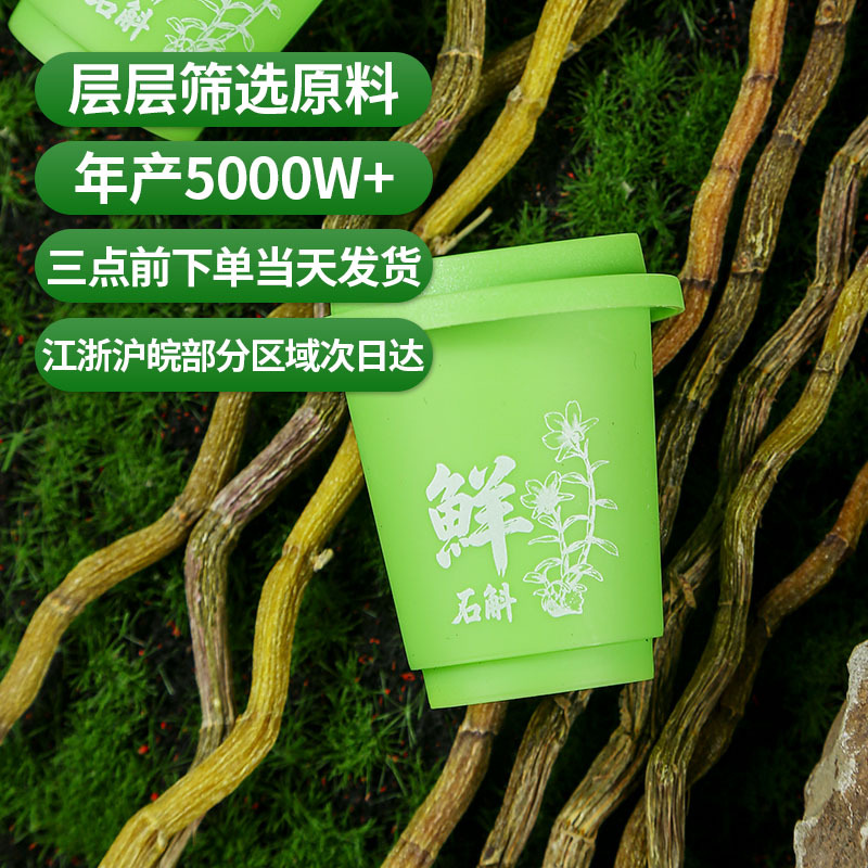 Tie Pi Shi Hu Freeze-Dried Powder (Dendrobium officinale) — Huoshan Origin, 1g Jar - Image 4