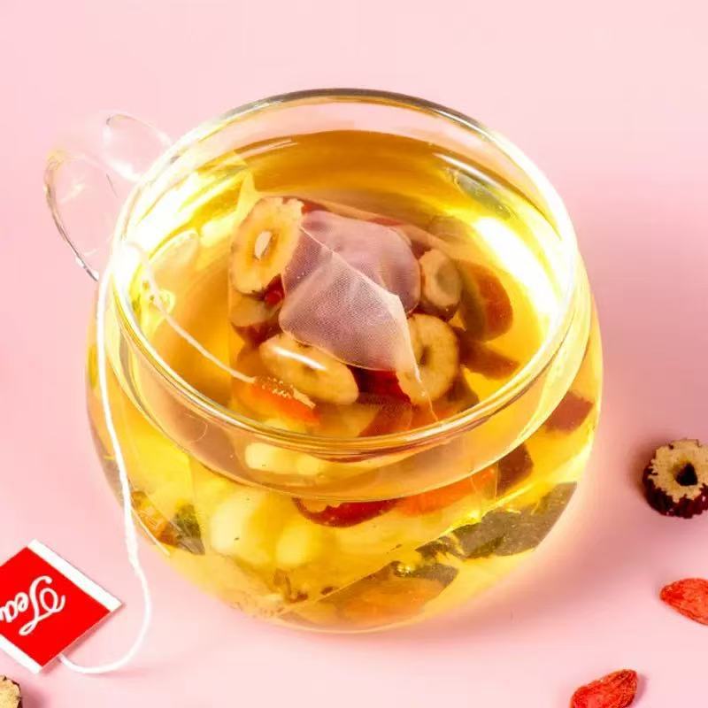Rose Longan Red Date Goji Tea Bags 30 Pack Daily Wellness Flower Tea - Image 4