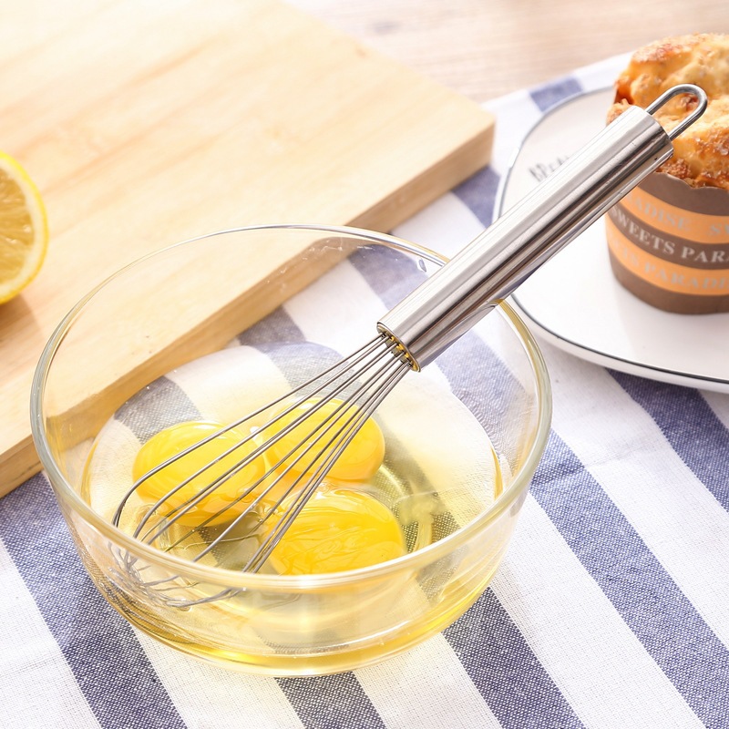 Stainless Steel Manual Whisk 16 Inch Large Egg Beater for Cream Baking and Kitchen Mixing - Image 3