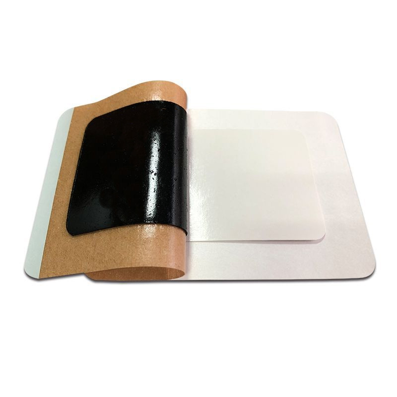 Black Herbal Plaster Patch for Neck Waist and Knee Support 13cm x 16cm Spunlace Fabric - Image 5