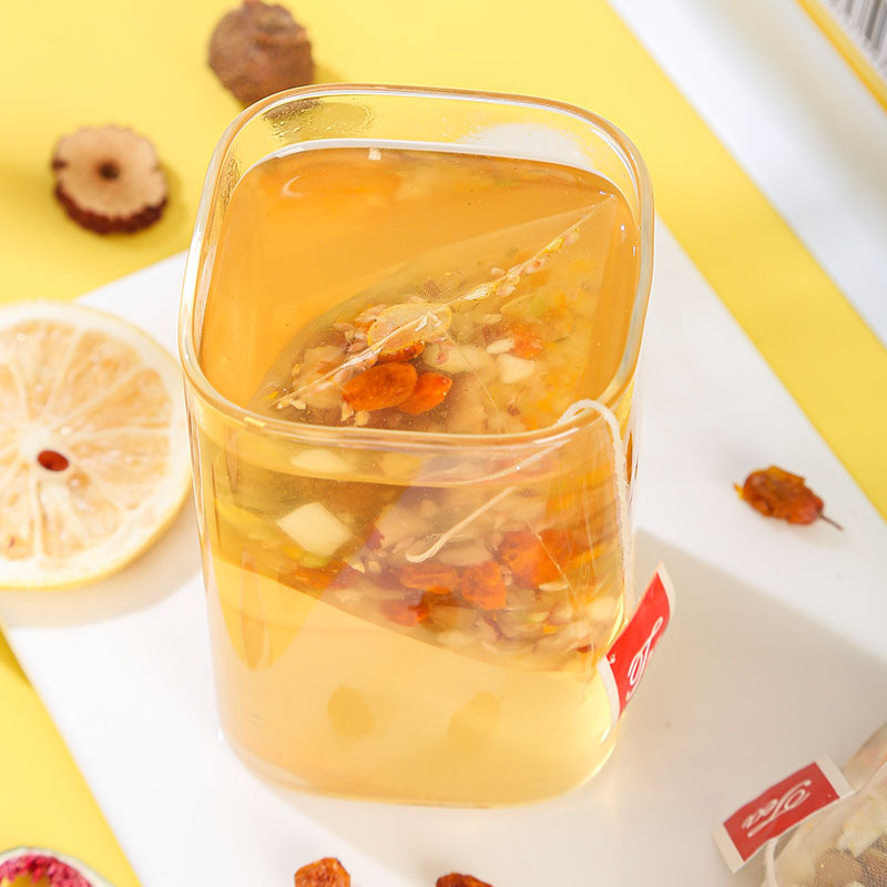 Morning C & Night A Herbal Tea Bag Set — Jujube, Kumquat, Sea Buckthorn & Fig Blend - Image 3