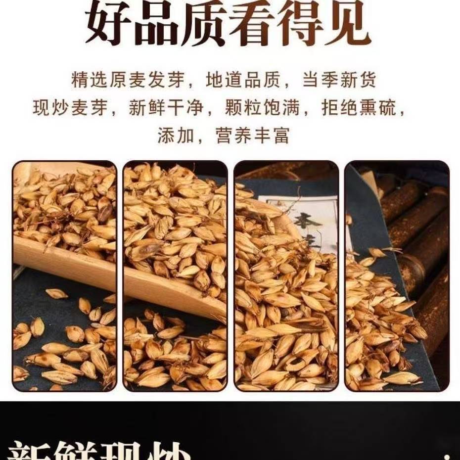 Malt (Hordeum vulgare) — Dried Hulled Barley Sprout for Herbal Tea & Soup, 500g - Image 4