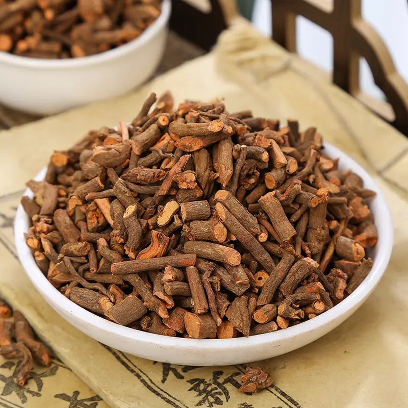 Dried Madder Root Qian Cao 茜草 Rubia cordifolia Traditional Chinese Herb 500g Bag - Image 2