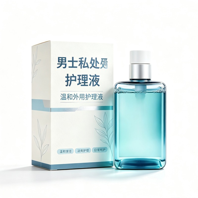 Men Intimate Cleansing Wash Gentle External Herbal Care Solution Customizable OEM Private Label - Image 5