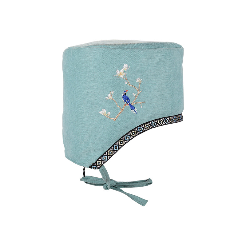 Electric Moxibustion Cap Heated Head Therapy Hat with Mugwort Ai Rong Fabric for Warm Head Care - Image 5