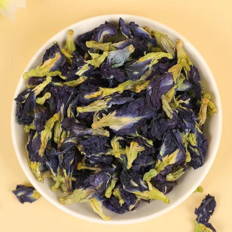 Butterfly Pea Flower Tea Lan Hu Die 25g Bottle Blue Herbal Tea for Cold Brew and Colorful Drinks - Image 2