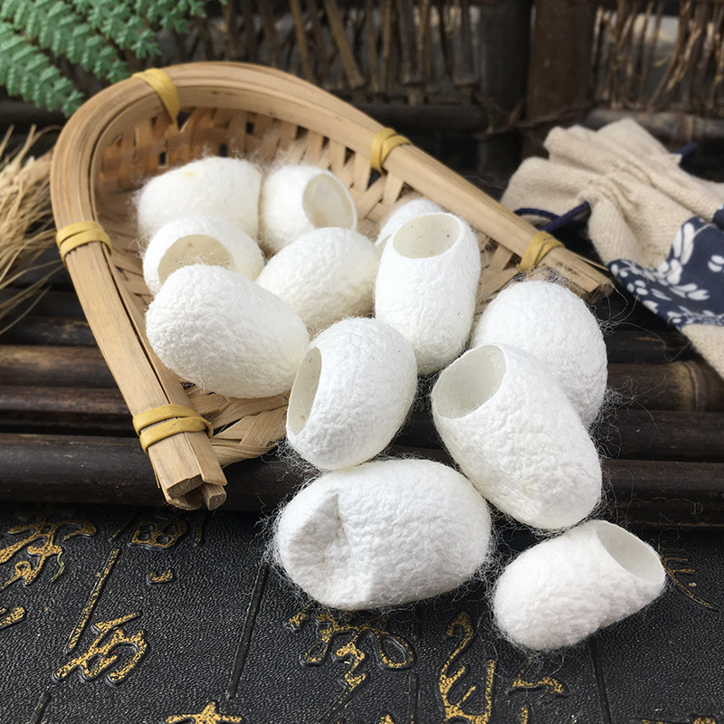 Dried Silkworm Cocoons Can Jian Qie Kou Whole Natural Shell Raw Material - Image 3
