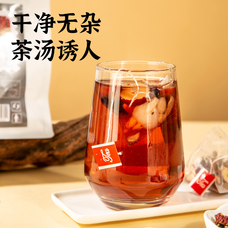 Ginseng Astragalus Reishi Goji Herbal Tea 100g Dried Blend for Daily Wellness Brewing - Image 5