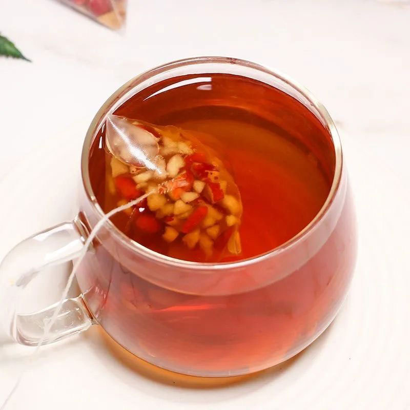 Five Red Soup Tea Bags (Wu Hong Tang) — Jujube, Goji, Red Bean, Peanut & Brown Sugar Herbal Tea - Image 3