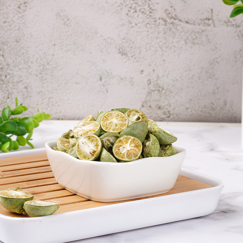 Freeze-Dried Green Kumquat (Citrus japonica) — Whole Fruit for Fruit Tea & Daily Infusions - Image 4