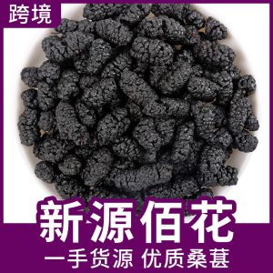Dried Mulberry Fruit (Morus alba) — Xinjiang Black Mulberry, Low-Temp Dried, Ready to Eat