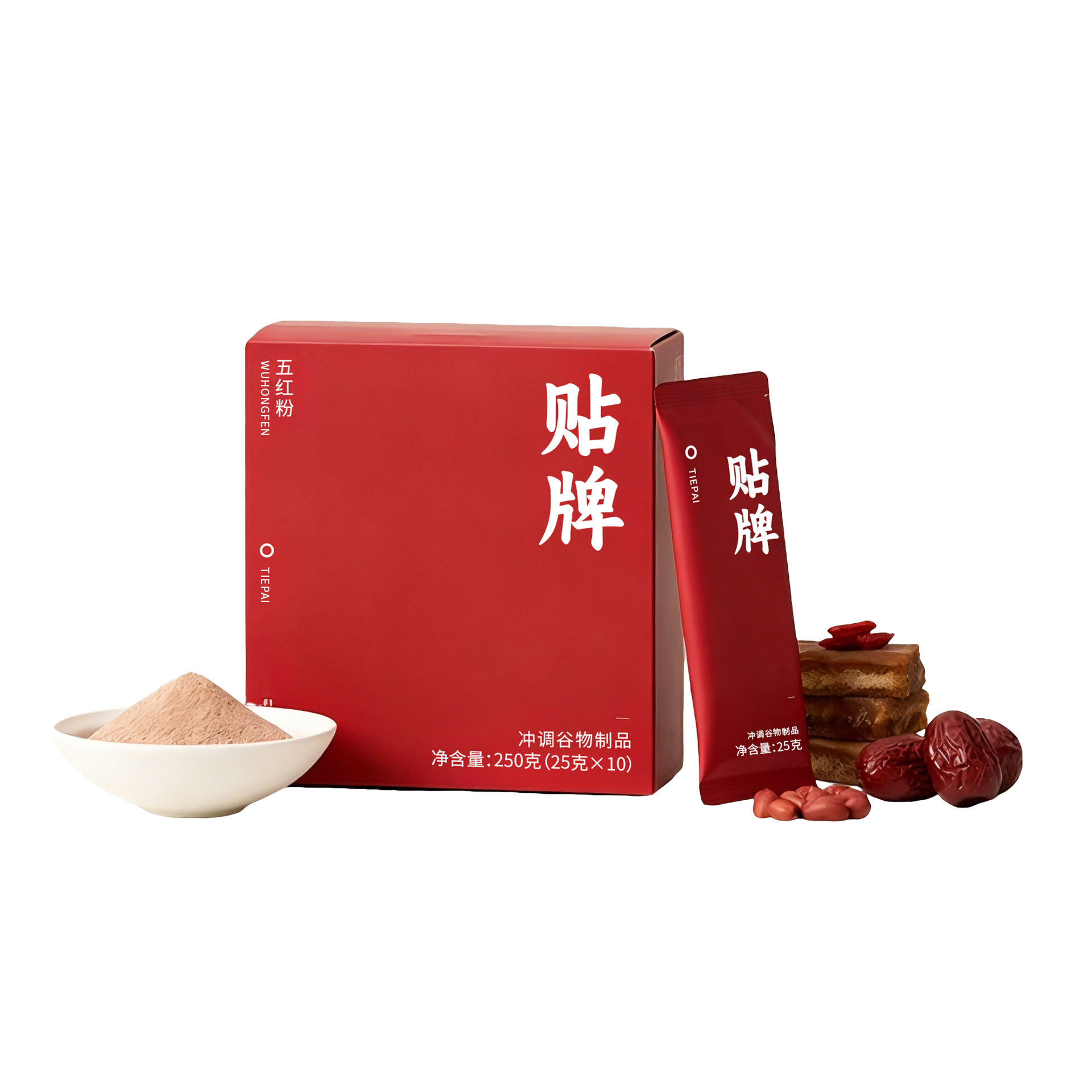 Five Red Powder (Wu Hong Fen) — Custom OEM Herbal Blend with Ejiao & Five Grains - Image 5