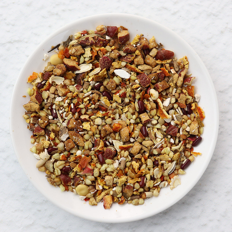 Tangerine Peel Adzuki Bean Coix Seed Tea 150g Boxed Herbal Blend Tea Ju Pi Chi Xiao Dou Yi Mi Cha - Image 3