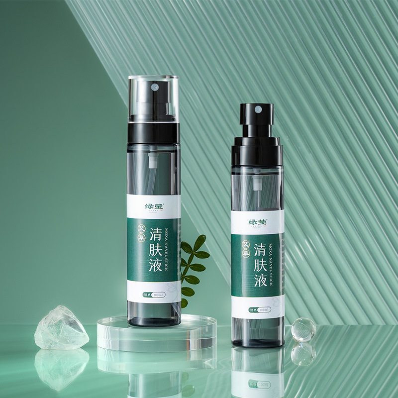 Mugwort Cleansing Liquid Ai Ye Qing Fu Ye 100ml Herbal Skin Spray for Moxibustion Care - Image 4