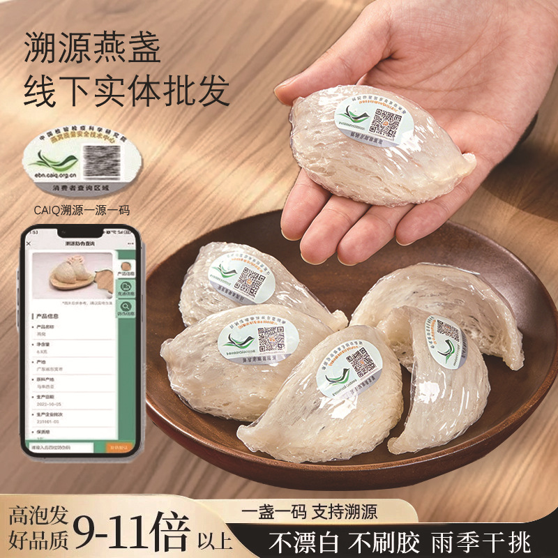 Dried Edible Bird's Nest Malaysia Gift Box Yan Wo Premium Wellness Gift for Elders - Image 2