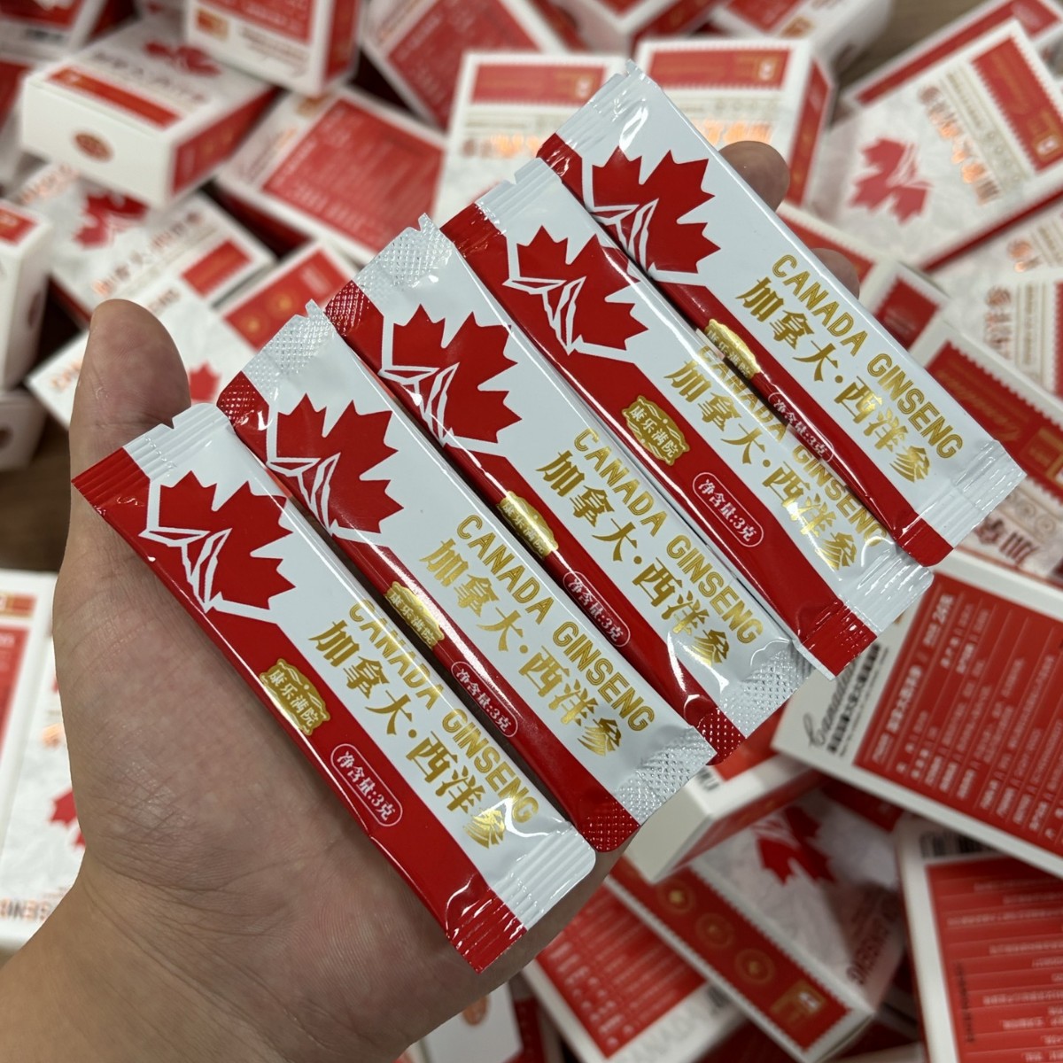Canadian American Ginseng Powder Xiyangshen 24g Box Ready to Eat Herbal Supplement - Image 3