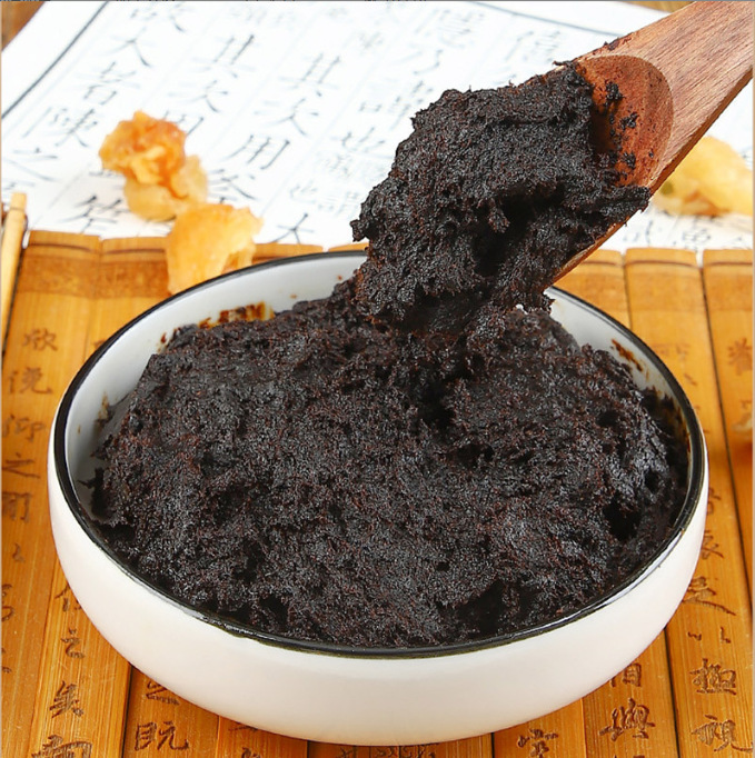 Solid Yu Ling Gao Herbal Paste 260g Glass Jar Traditional Steamed American Ginseng Longan Paste - Image 3