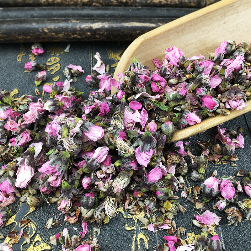 Dried Peach Flower Buds Tao Hua 桃花 Loose Herbal Tea Ingredient 500g Bulk New Harvest - Image 2