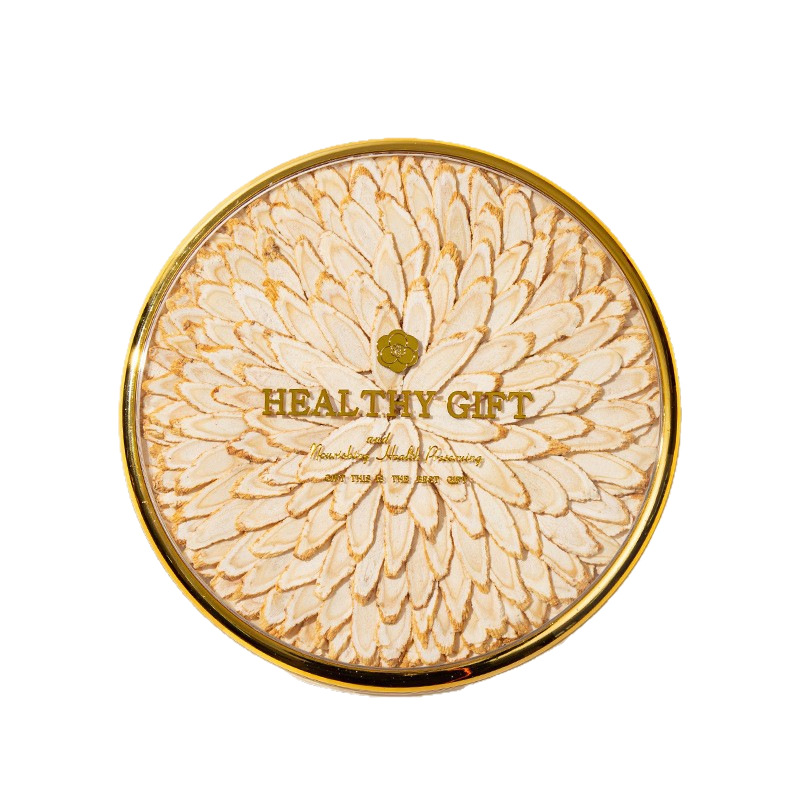 Large American Ginseng Gift Box Slices 80g Hand Arranged Herbal Gift for Elders - Image 5