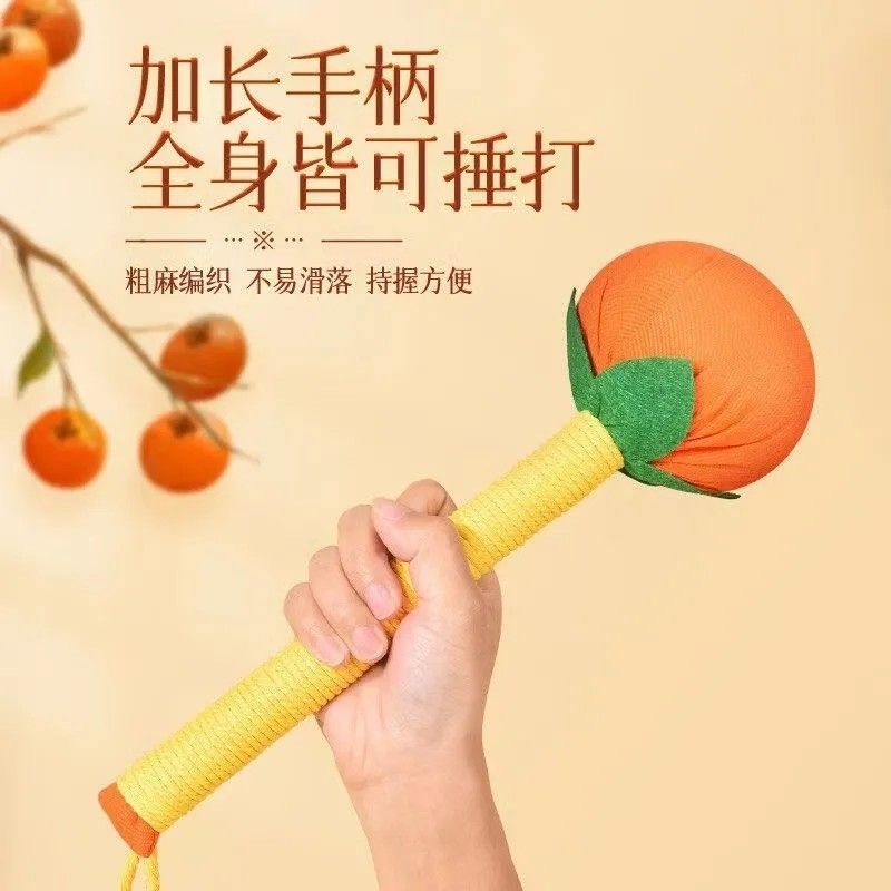 Shi Shi Ru Yi Mugwort Hammer 31cm Linen Moxa Tap Stick for Body Relaxation - Image 4