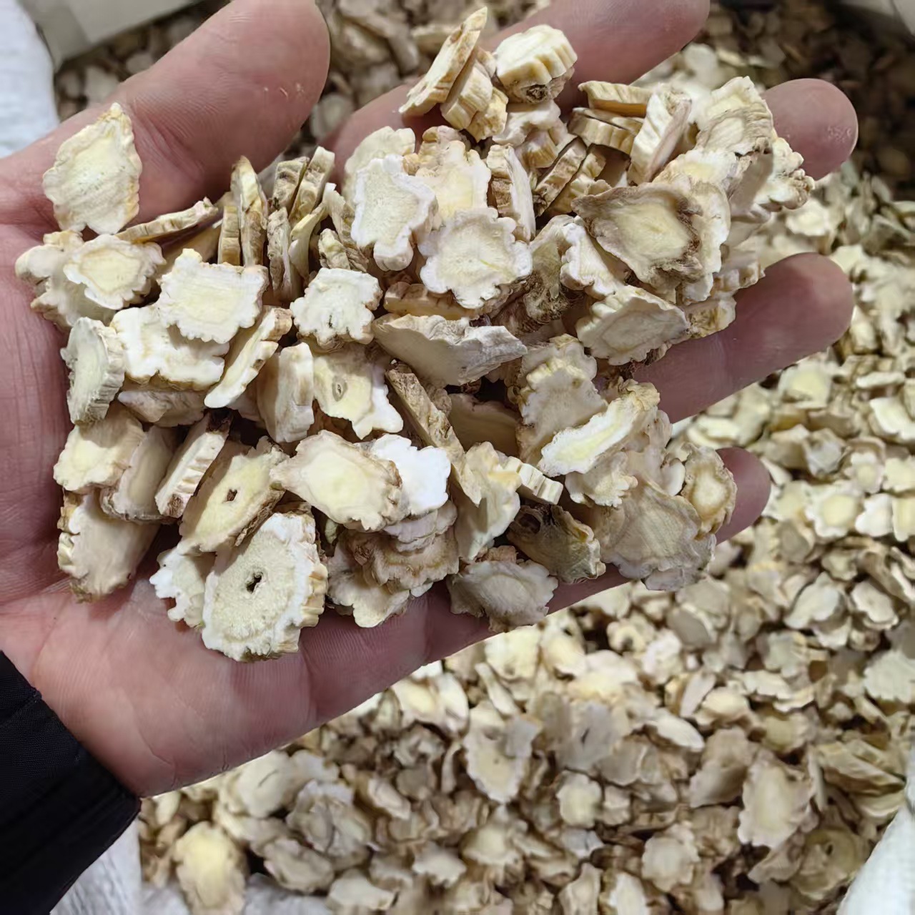Platycodon Root Jie Geng 桔梗 Sliced Dried Herb for Decoction and Tea 500g - Image 2