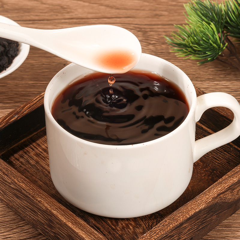 Shou Wu Black Hair Herbal Paste 220g Traditional Steamed He Shou Wu Blend with Black Goji Berry Mulberry and Huang Jing Ready to Eat - Image 4