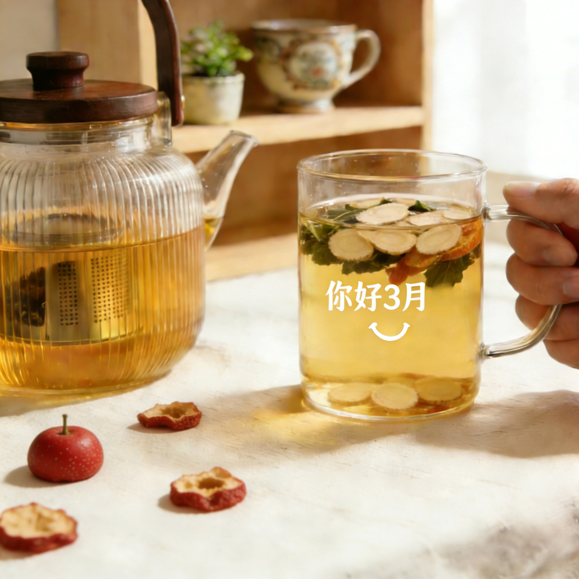Sang Ye Ren Shuang Gua Tea Mulberry Leaf Ginseng Winter Melon Bitter Melon Herbal Blend 390g 30 Cans Daily Wellness Flower Tea - Image 4