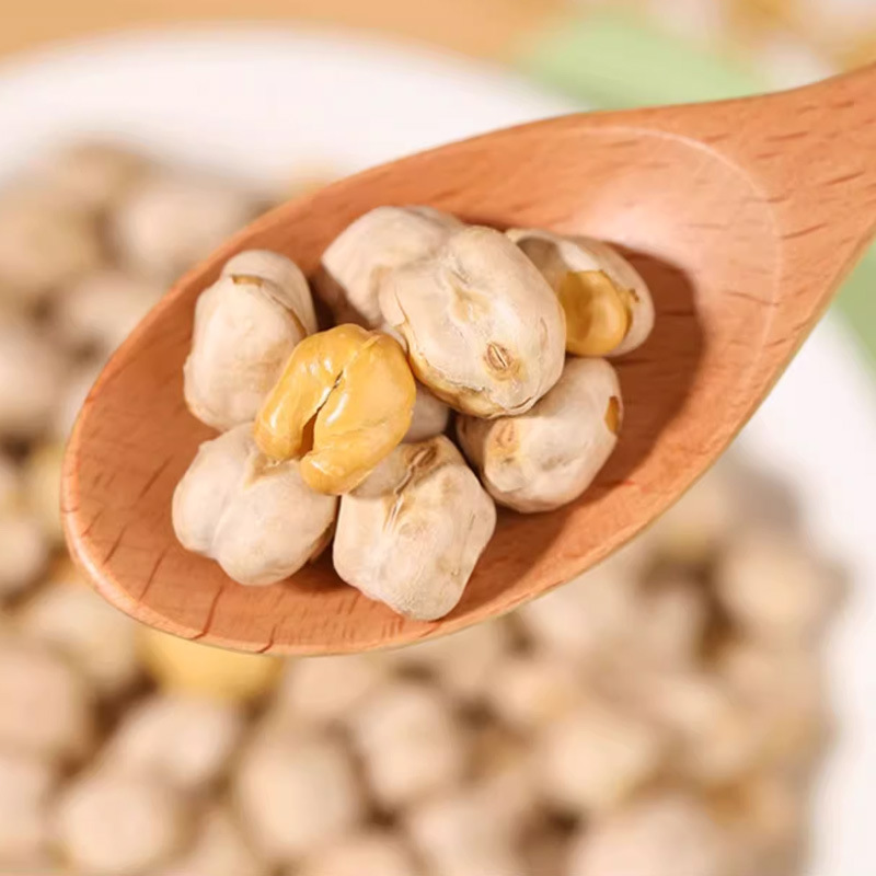 Puffed Chickpeas (Cicer arietinum) — Ready-to-Eat Unsweetened Whole Grain Snack, 500g - Image 2