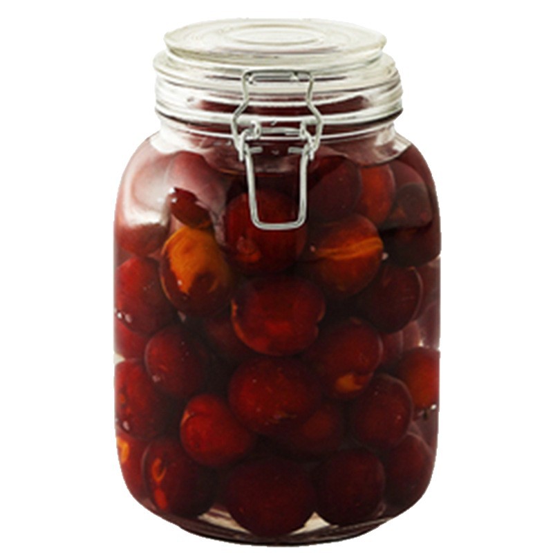 Wide Mouth Glass Sealed Storage Jar 710ml Overnight Oats Mason Cup Yogurt Cold Brew Pickle Bottle - Image 5