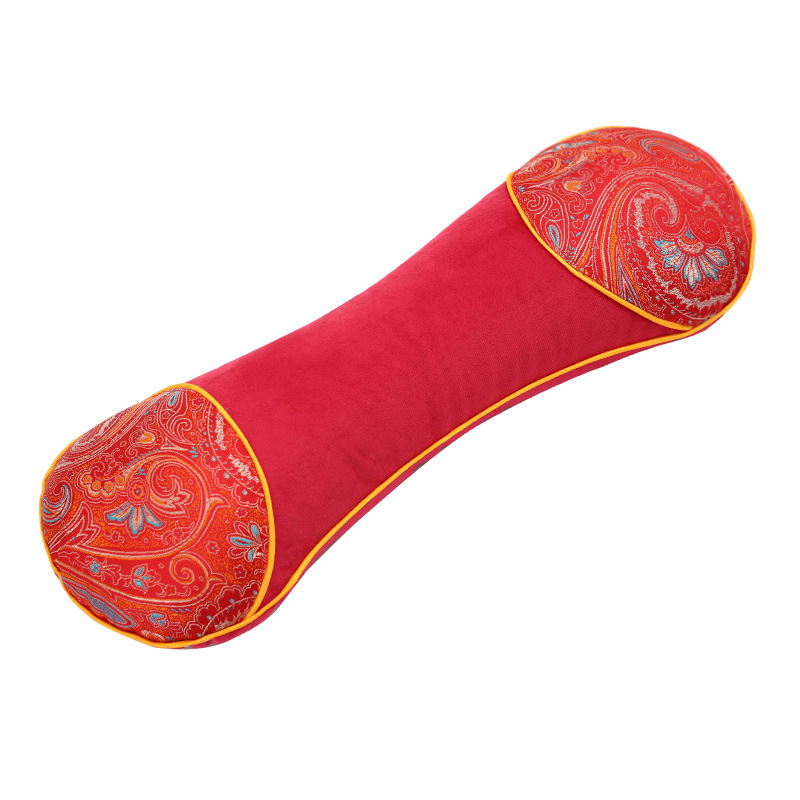 Electric Heating Mugwort Bone Pillow Ai Cao Neck Support Pillow Velvet Cover Warm Therapy Cushion - Image 5
