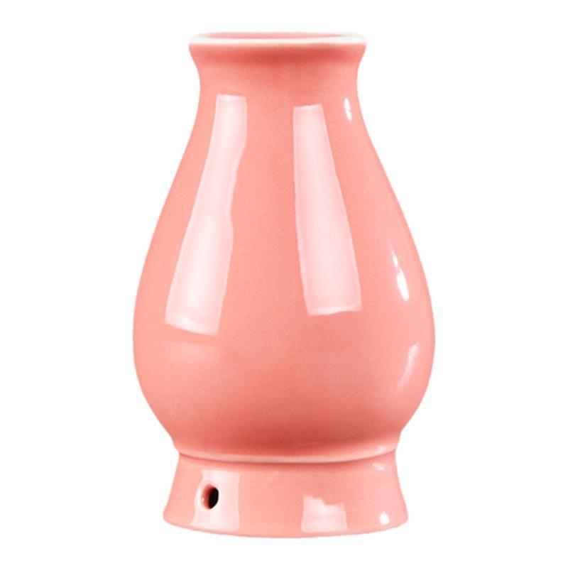Ceramic Facial Moxibustion Jar Neck Warming Device Home Beauty Spa Gua Sha Massage Tool Pink - Image 4