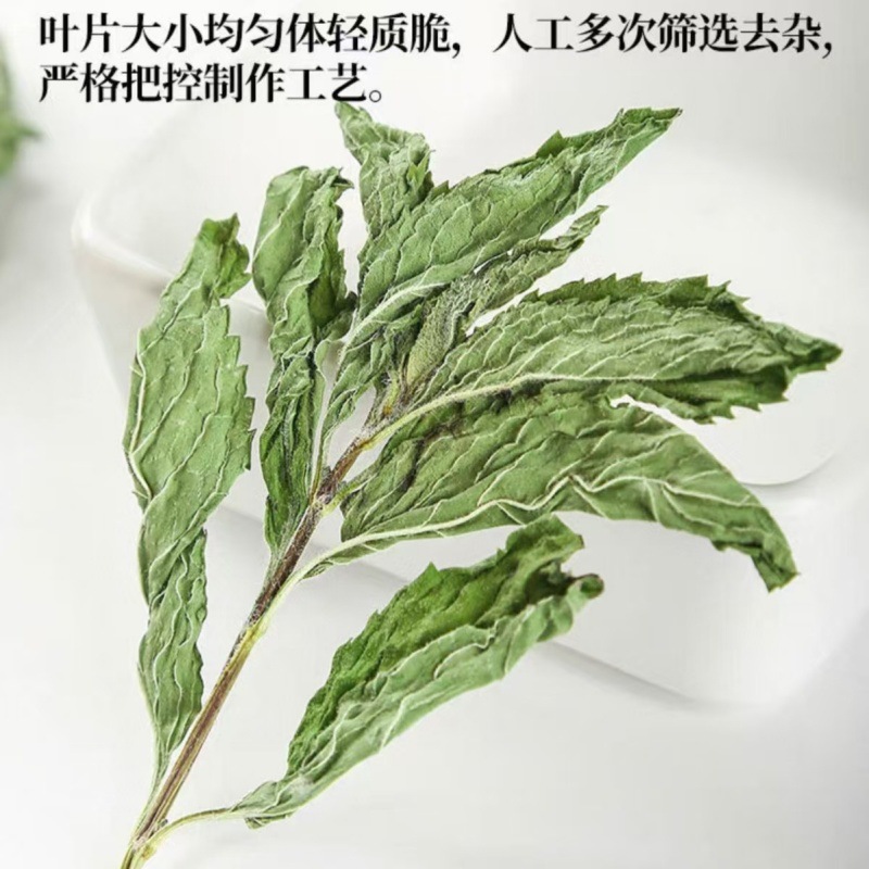 Bo He Ye (Mentha haplocalyx) — Dried Whole-Plant Mint Herb, 500g - Image 4