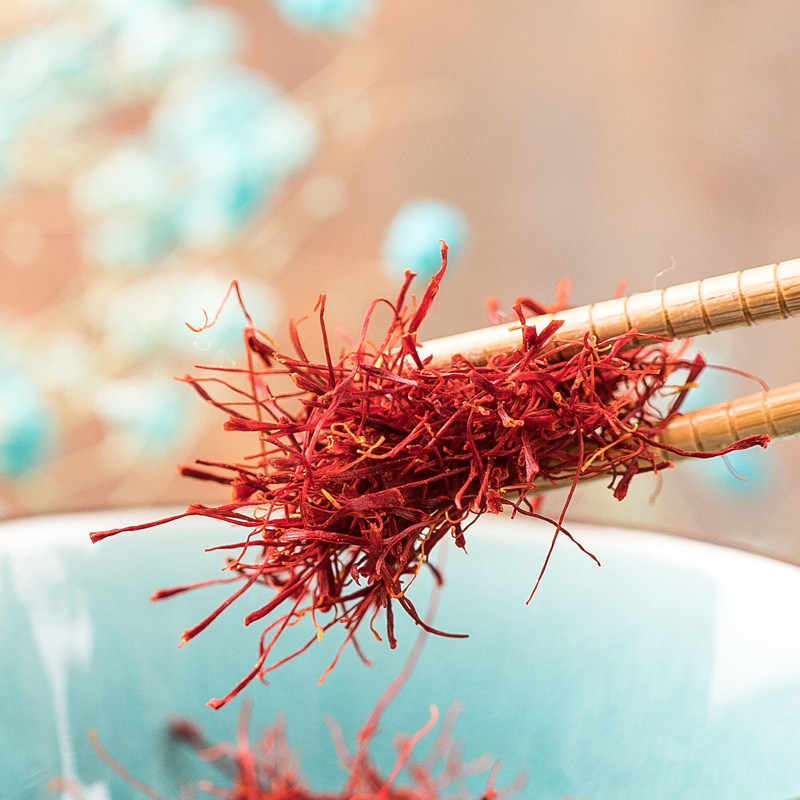 Premium Saffron Threads Zang Hong Hua Crocus sativus Dried Stigmas for Culinary and Herbal Use 3g Bottle - Image 4