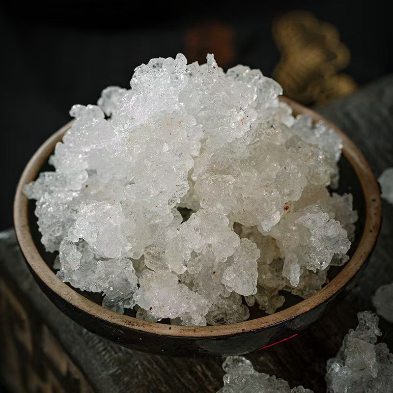 Yunnan Snow Swallow Gum (Sterculia lychnophora Resin) with Peach Gum & Gleditsia Rice — 500g Dried Food-Herb Combo - Image 3