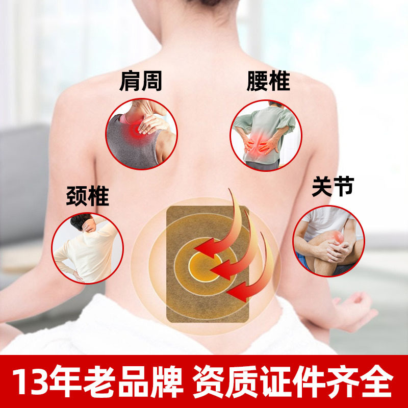Tuowang Tougu Pain Relief Herbal Patch for Neck and Lower Back Support 7cm x 10cm 8 Patches - Image 3
