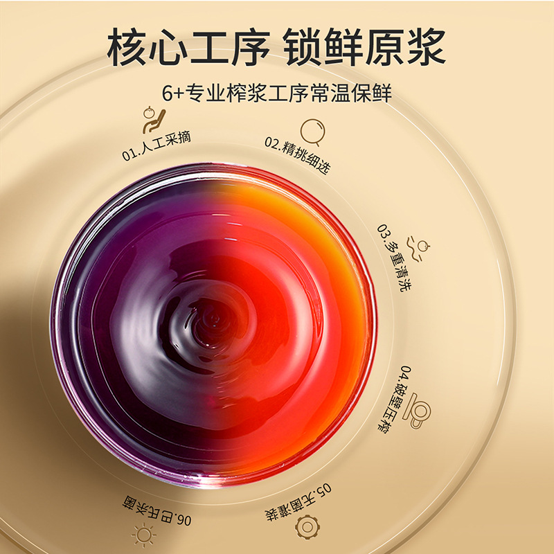 Red and Black Goji Berry Juice Concentrate 1200ml 40 Sachets Ningxia Qinghai Goji Berry Drink - Image 3