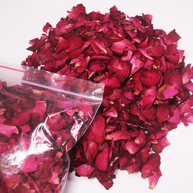 Dried Rose Petals Mei Gui Hua 500g Natural Bath Flower Foot Soak Spa Herbal Soak - Image 2
