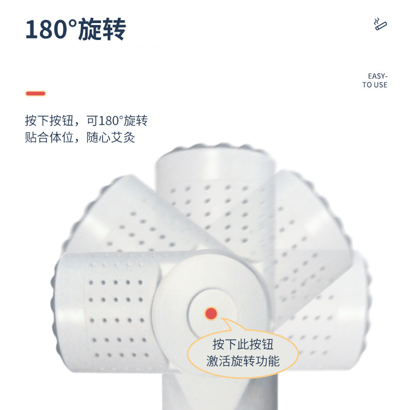 Bian Stone Moxa Warm Moxibustion Cup Portable Handheld Moxa Roll Tool for Gua Sha Meridian Use - Image 3