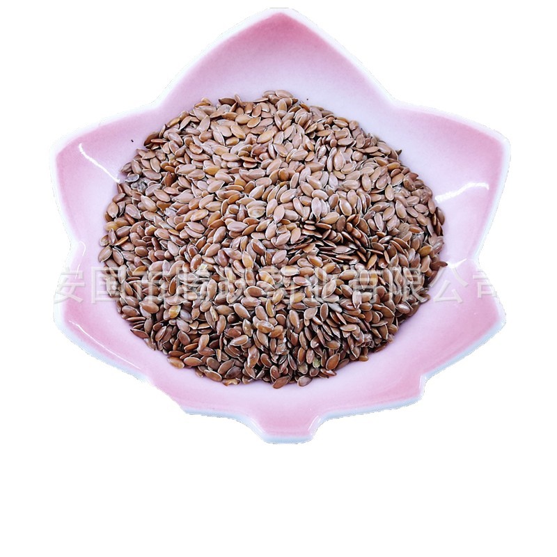 Flaxseed Ya Ma Zi Whole Seeds Bulk Dried Chinese Herbal Grain for Food and Tea Use - Image 5