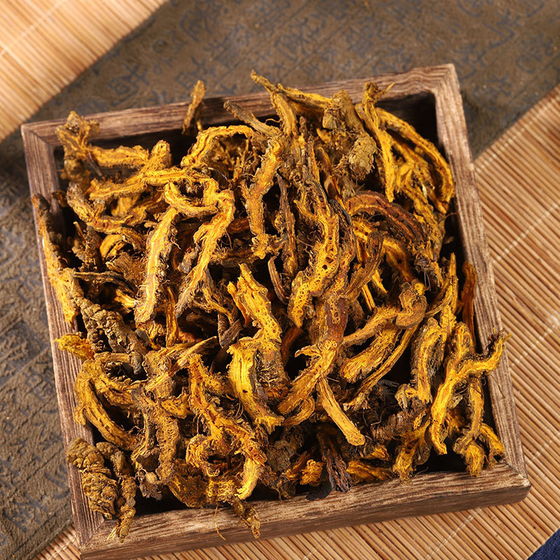 Huang Lian Coptis Slices 500g Dried Chinese Goldthread Rhizome Traditional Herbal Decoction Pieces - Image 4