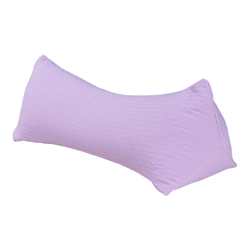 Buckwheat Hull Triangle Neck Pillow with Mugwort and Rose Filling Supportive Cervical Bed Pillow for Single Adult Use - Image 5