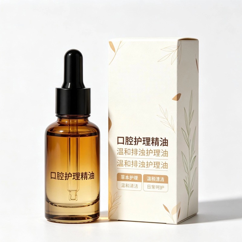 Rose Coconut Mouthwash Oil with Probiotics for Oral Care and Fresh Breath Customizable OEM - Image 5