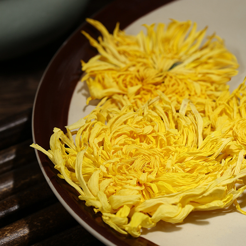 Golden Silk Imperial Chrysanthemum Flower Tea 8g Premium Herbal Floral Tea - Image 4