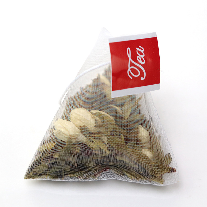 Jasmine White Tea Pyramid Tea Bags Mo Li Bai Cha 50g 20 Count Sugar Free Herbal Tea - Image 4